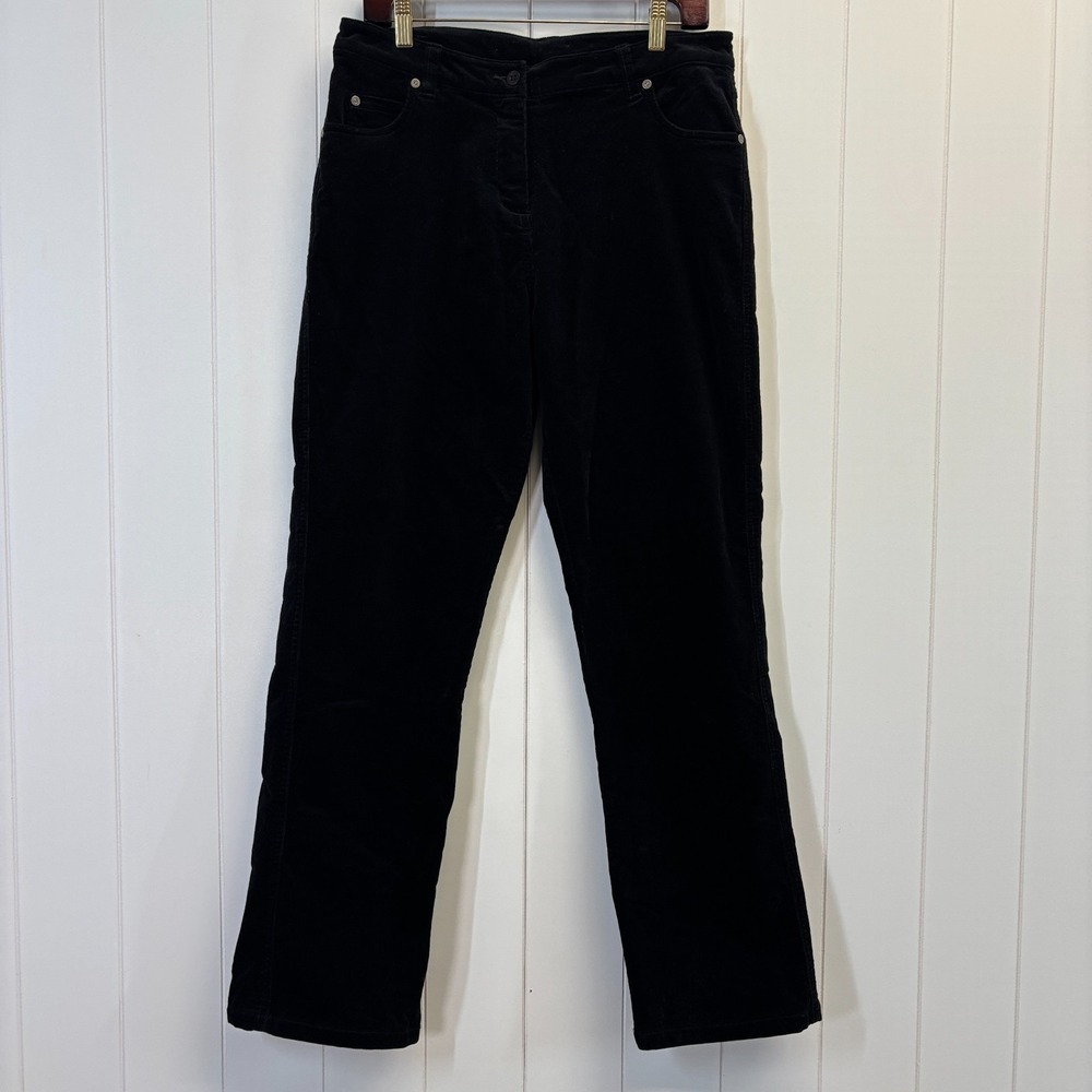 Woolrich Dark Academia Corduroy Pants Women Size 8 Classic Minimalist